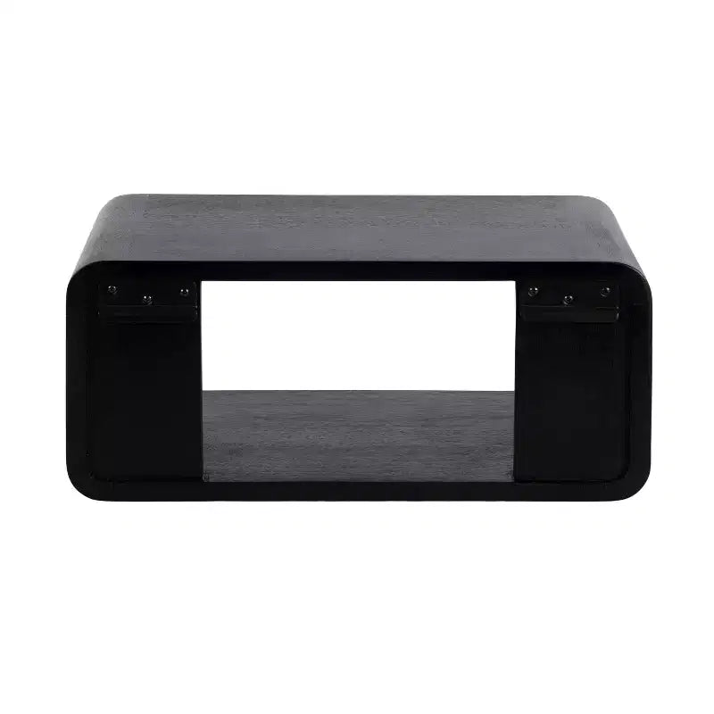 Étagère flottante noire