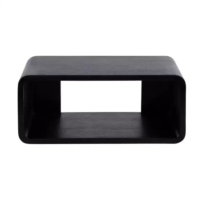 Étagère flottante noire