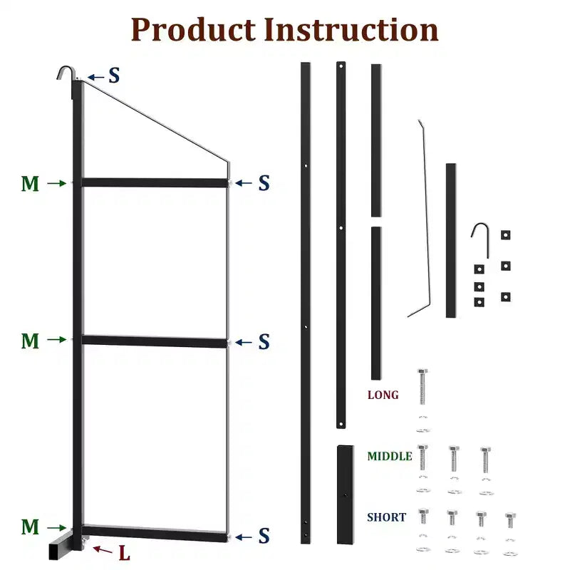 Supports d'étagères pour conteneurs maritimes, lot de 2, 3 niveaux, 500 kg, type à suspendre et à crochet, étagères de rangement pour conteneurs de marchandises, faciles à installer et amovibles, robustes