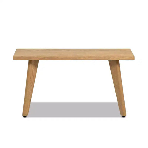 Jennifer Taylor Home Capri 35.5 Solid Red Oak Wood Bench