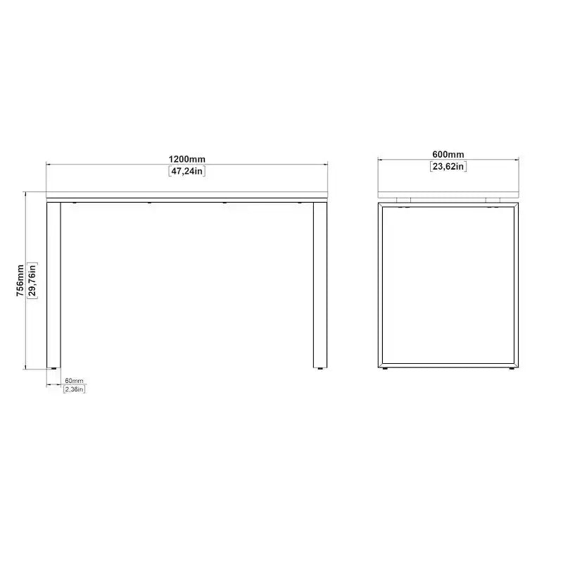 Panneau de signalisation pour bureau à domicile, 119 cm.