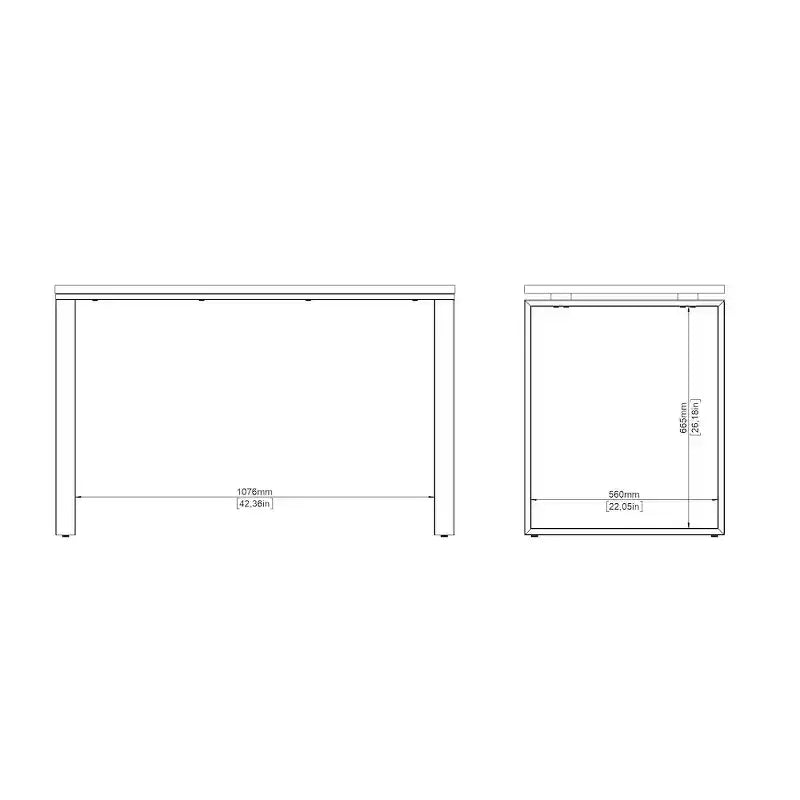 Panneau de signalisation pour bureau à domicile, 119 cm.