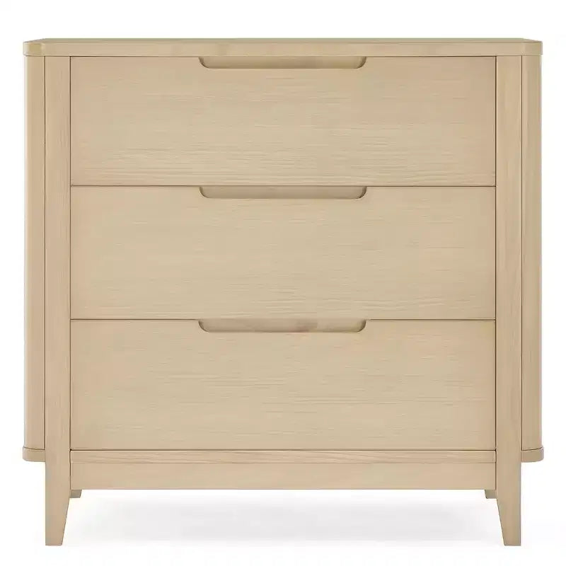 Commode à 3 tiroirs avec plateau à langer et tiroirs à verrouillage mutuel